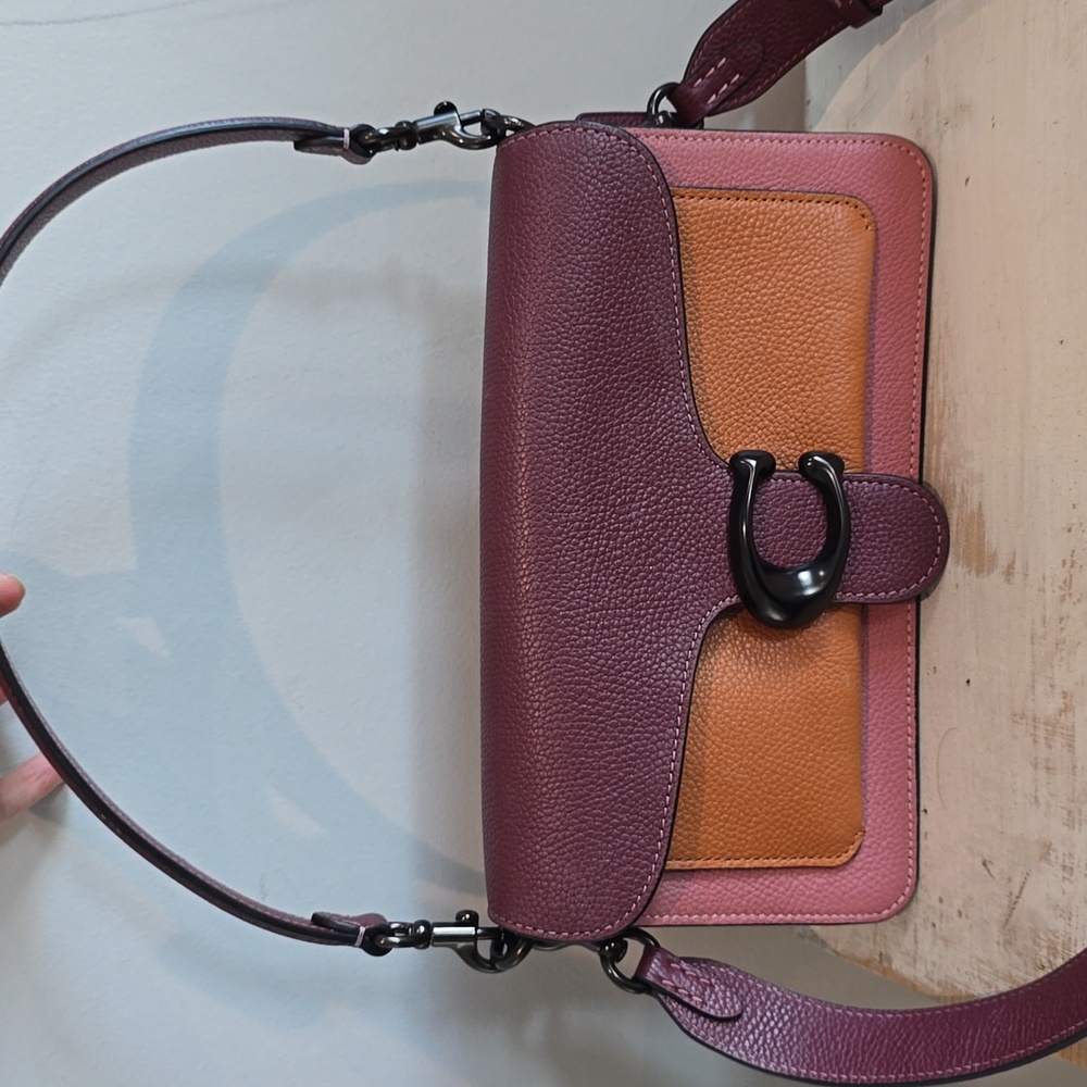 Coach Tabby Leather Shoulder Bag 26 - Picture 2 of 16